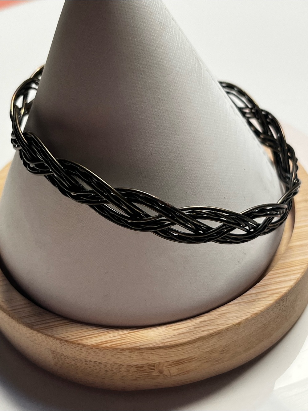 Braided Wire Bracelet Handmade